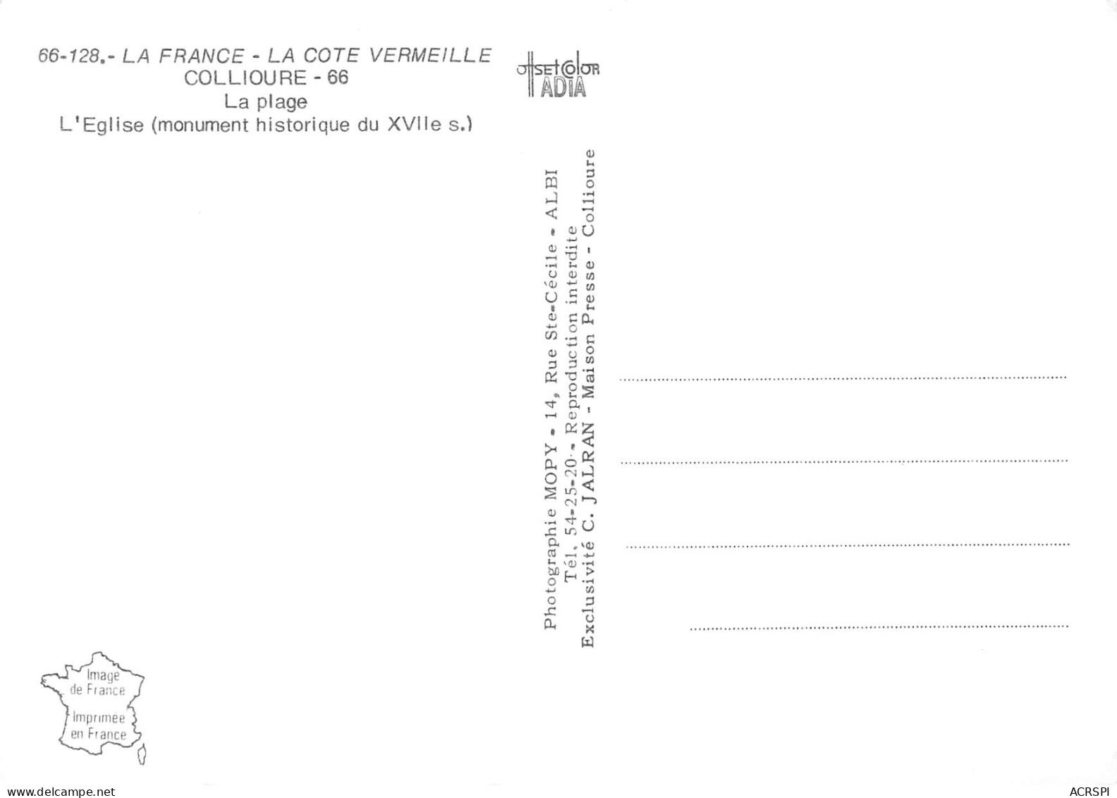 COLLIOURE  Vue Générale  Aérienne De La Plage    25 (scan Recto Verso)MH2975 - Collioure