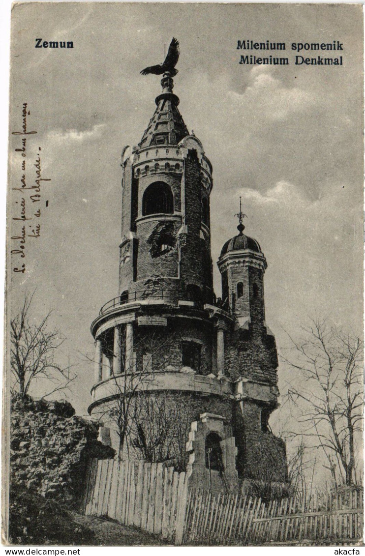 PC SERBIA ZEMUN MILENIAL MONUMENT (a57491) - Serbia