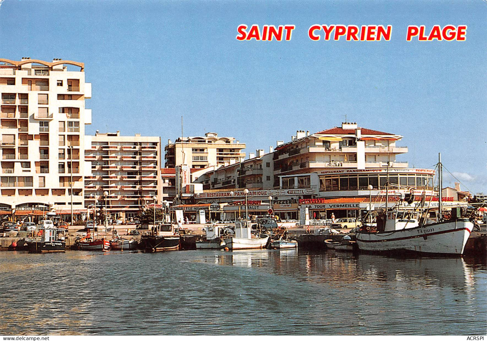 SAINT CYPRIEN PLAGE   Le Port    11 (scan Recto Verso)MH2981 - Saint Cyprien