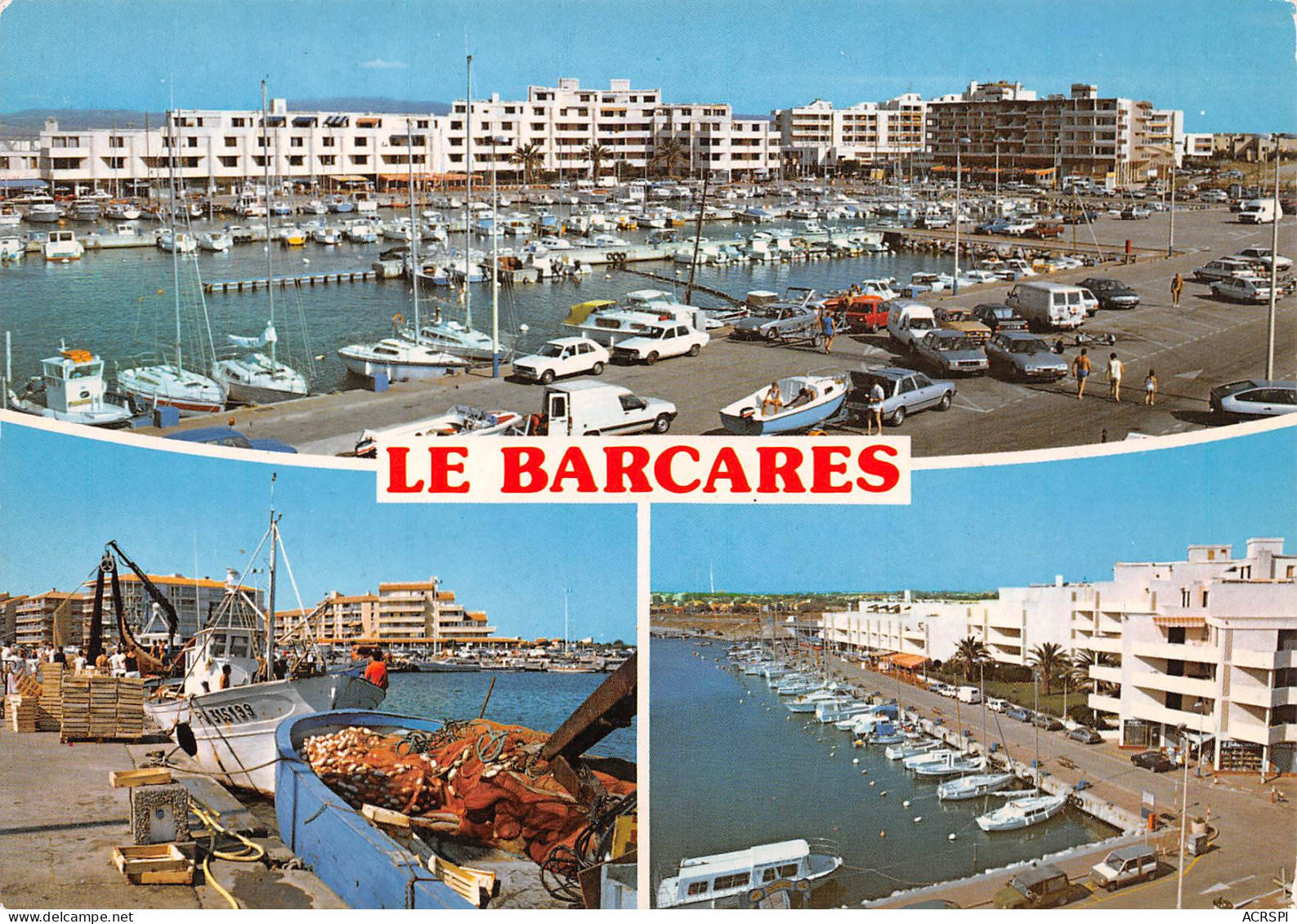 LE BARCARES   Le Port St Ange Et Ses Quais     22 (scan Recto Verso)MH2981 - Port Barcares