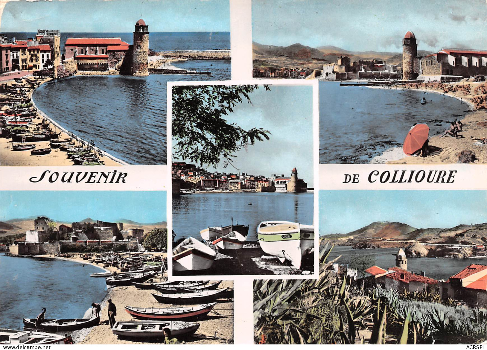 COLLIOURE  Divers Aspects         26 (scan Recto Verso)MH2981 - Collioure