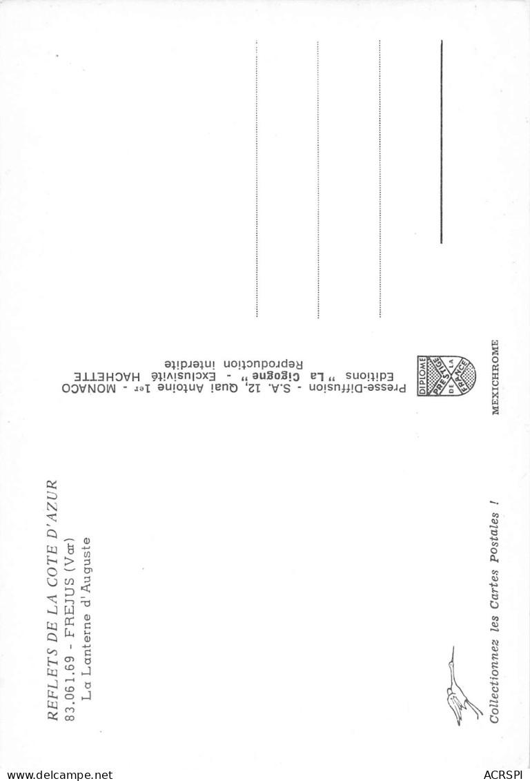 FREJUS La Lanterne D'Auguste     3 (scan Recto Verso)MH2984 - Frejus