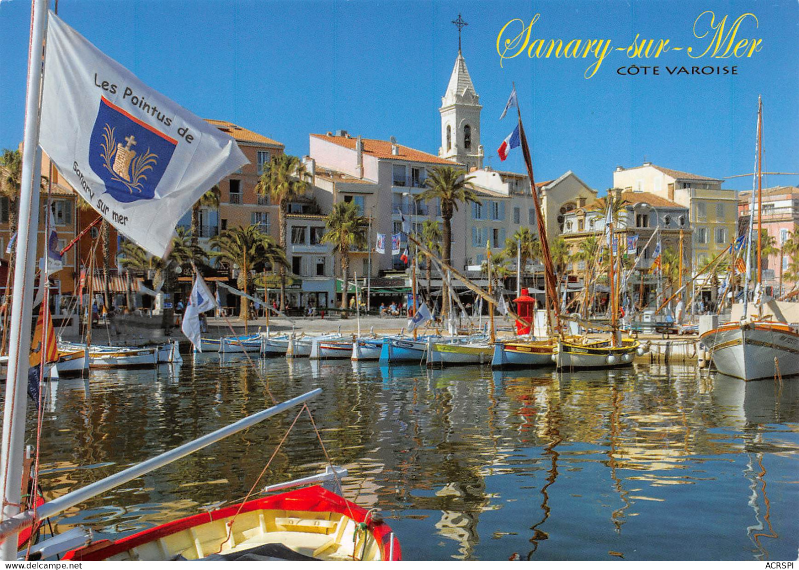 SANARY SUR MER Le Village Les Bâteaux Des Pointus De Sanary Sur Mer    49 (scan Recto Verso)MH2984 - Sanary-sur-Mer