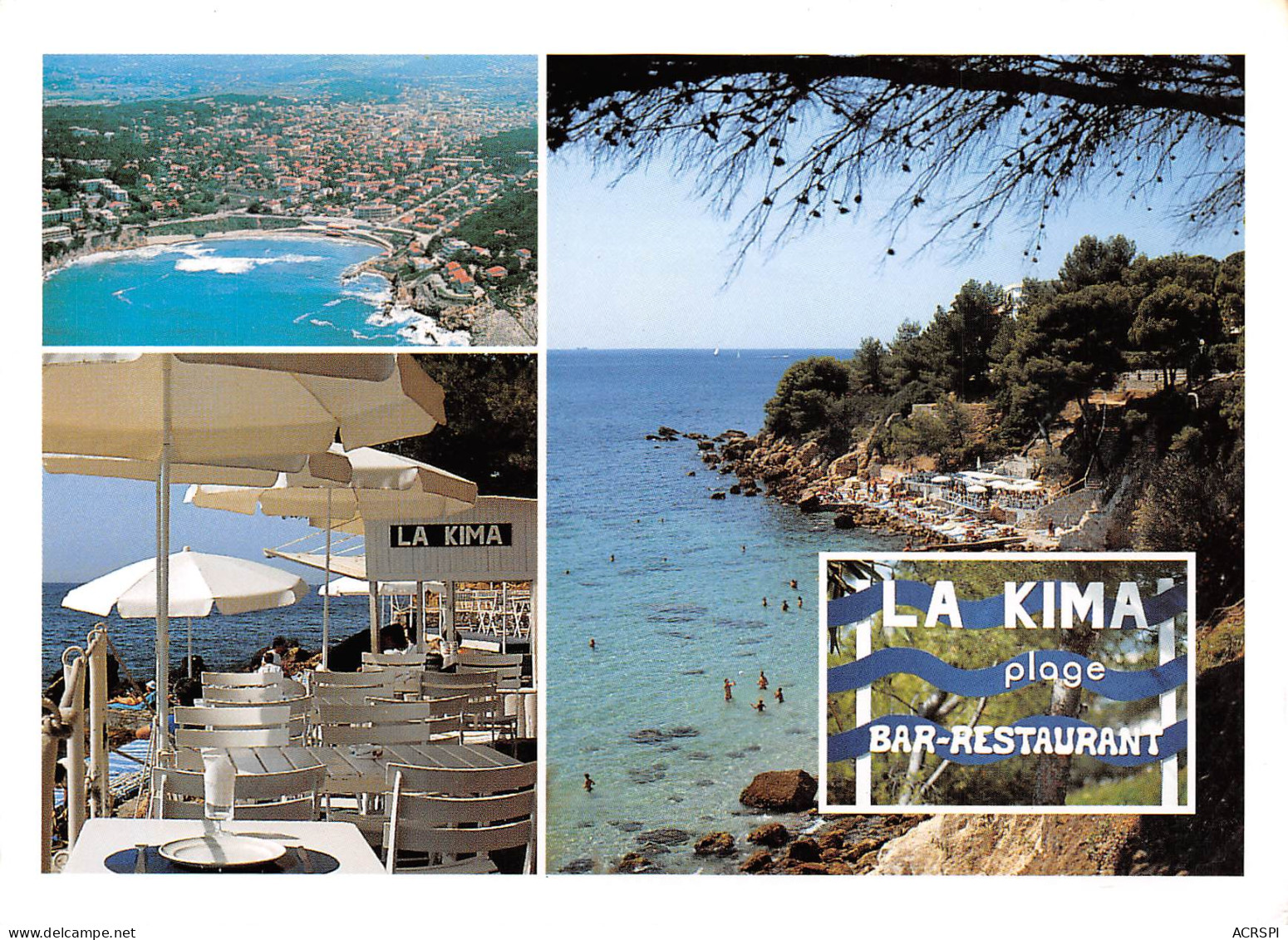 SANARY SUR MER  KIMA PLAGE Port Issol    15 (scan Recto Verso)MH2985 - Sanary-sur-Mer