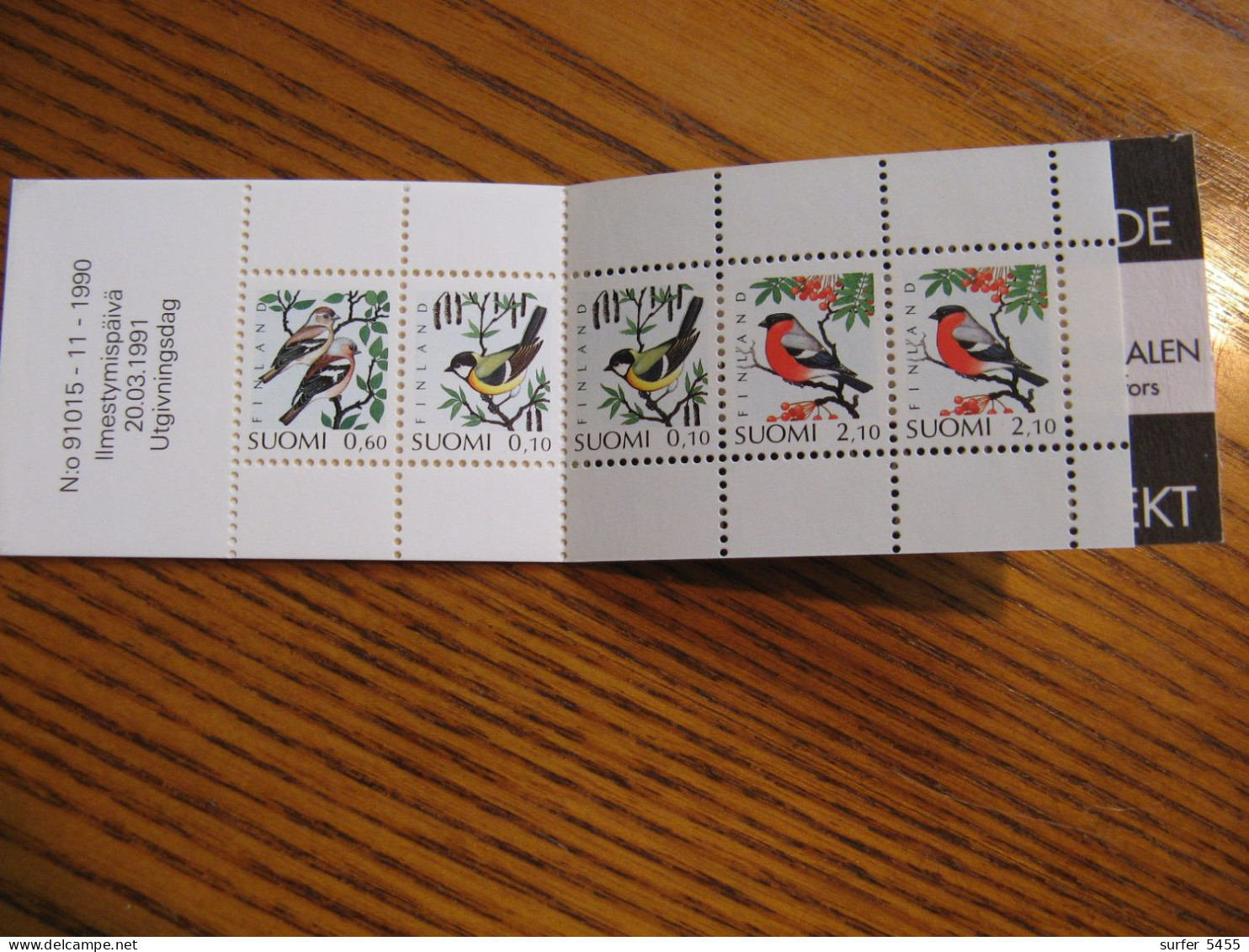 FINLANDE CARNET N° 1100 NEUF** LUXE - MNH - COTE YVERT 2012 : 6,50 EUROS - Unused Stamps