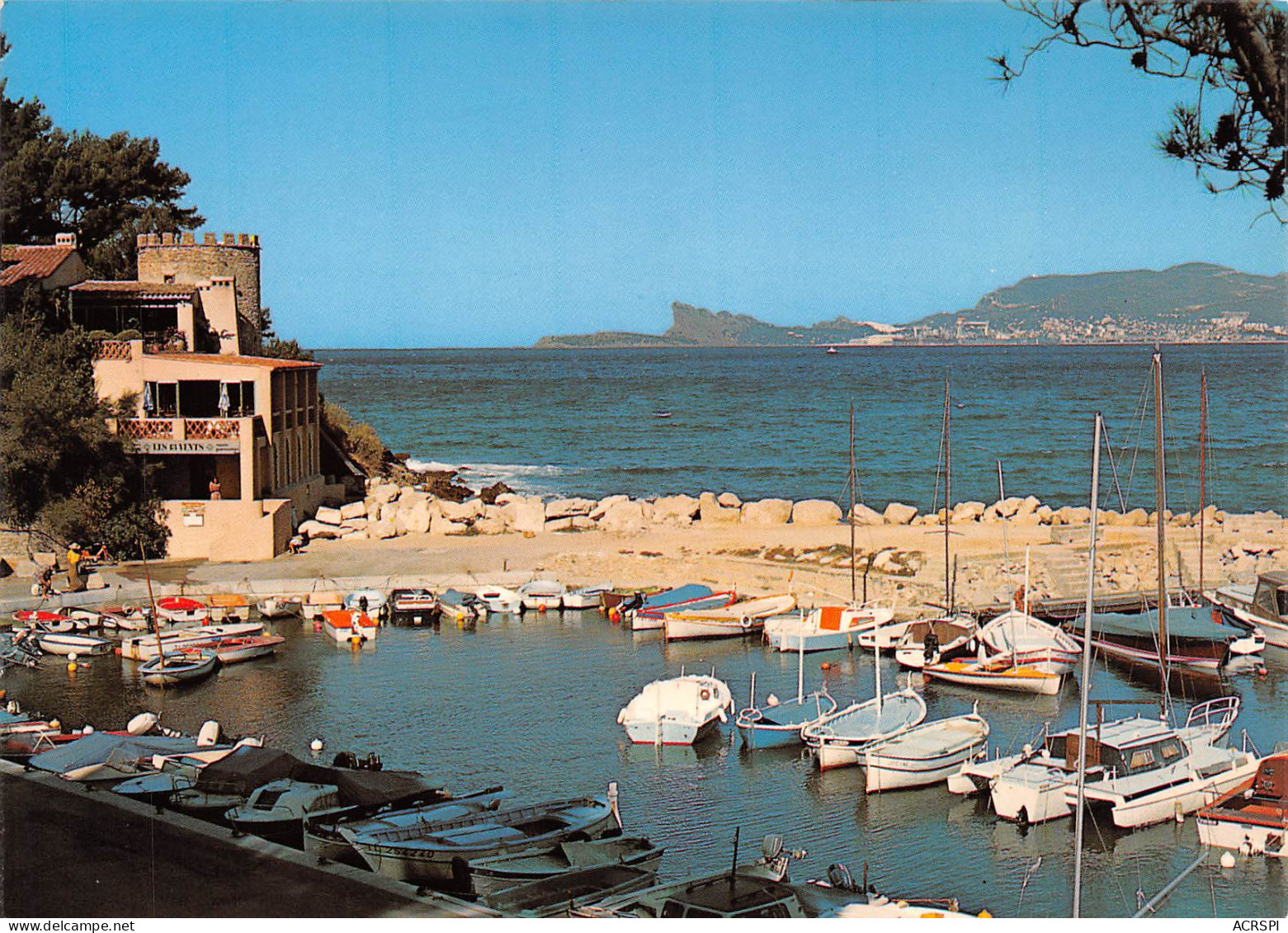 ST CYR  LES LECQUES  Port De La Madrague - Vue Sur Le Bec De L'Aigle    41 (scan Recto Verso)MH2987 - Les Lecques