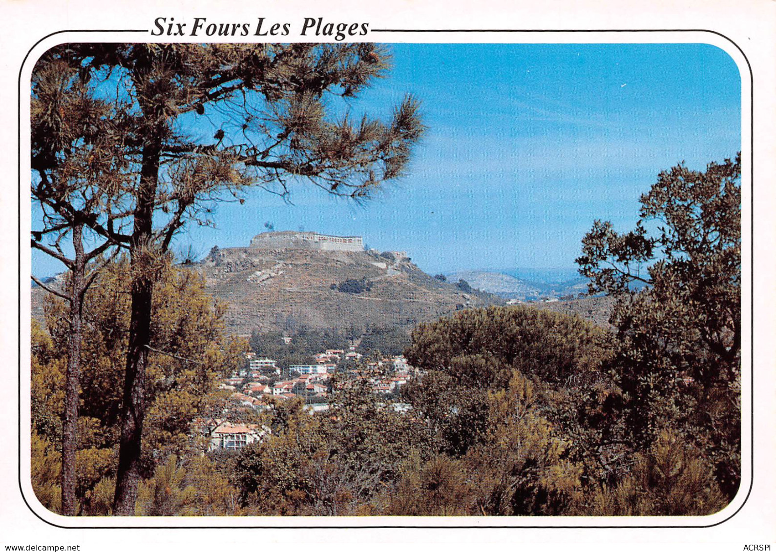 SIX FOURS LES PLAGES  Le Fort     33  (scan Recto Verso)MH2988 - Six-Fours-les-Plages