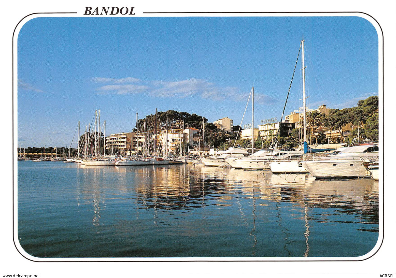 BANDOL Le Port 10 (scan Recto Verso)MH2989 - Bandol
