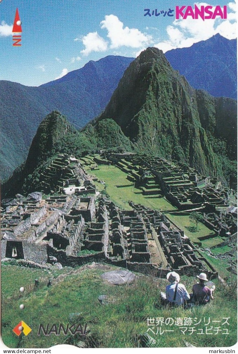 Japan Prepaid Nankai Card 2000 - Kansai - Peru View Machu Picchu - Japan