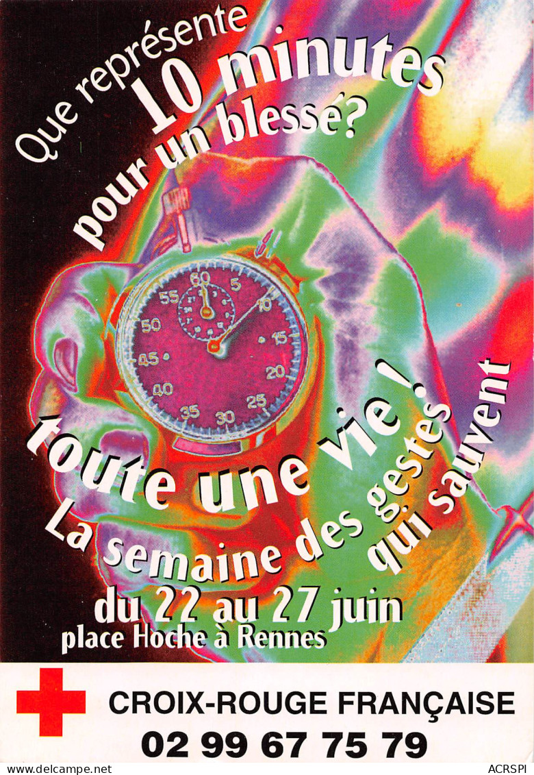 35 RENNES Croix Rouge Place Hoche 14 Rue Dupont Des Loges  PUB Publicité  43 (scan Recto Verso)MH2991 - Advertising