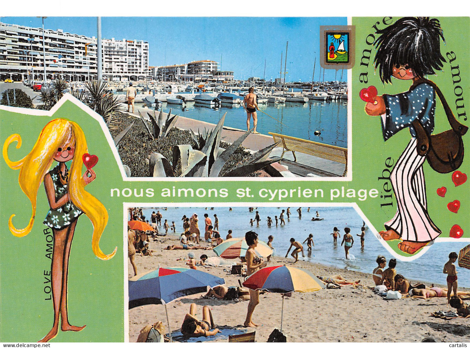 66-SAINT CYPRIEN PLAGE-N°C4098-B/0045 - Saint Cyprien