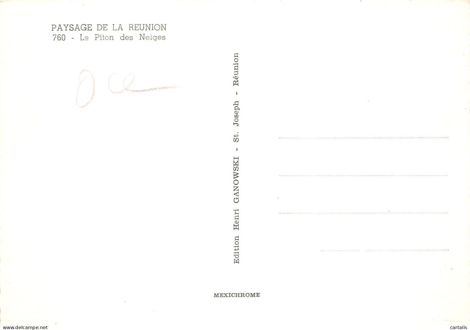 REU-ILE DE LA REUNION LE PITON DES NEIGES-N°C4098-A/0387 - Sonstige & Ohne Zuordnung