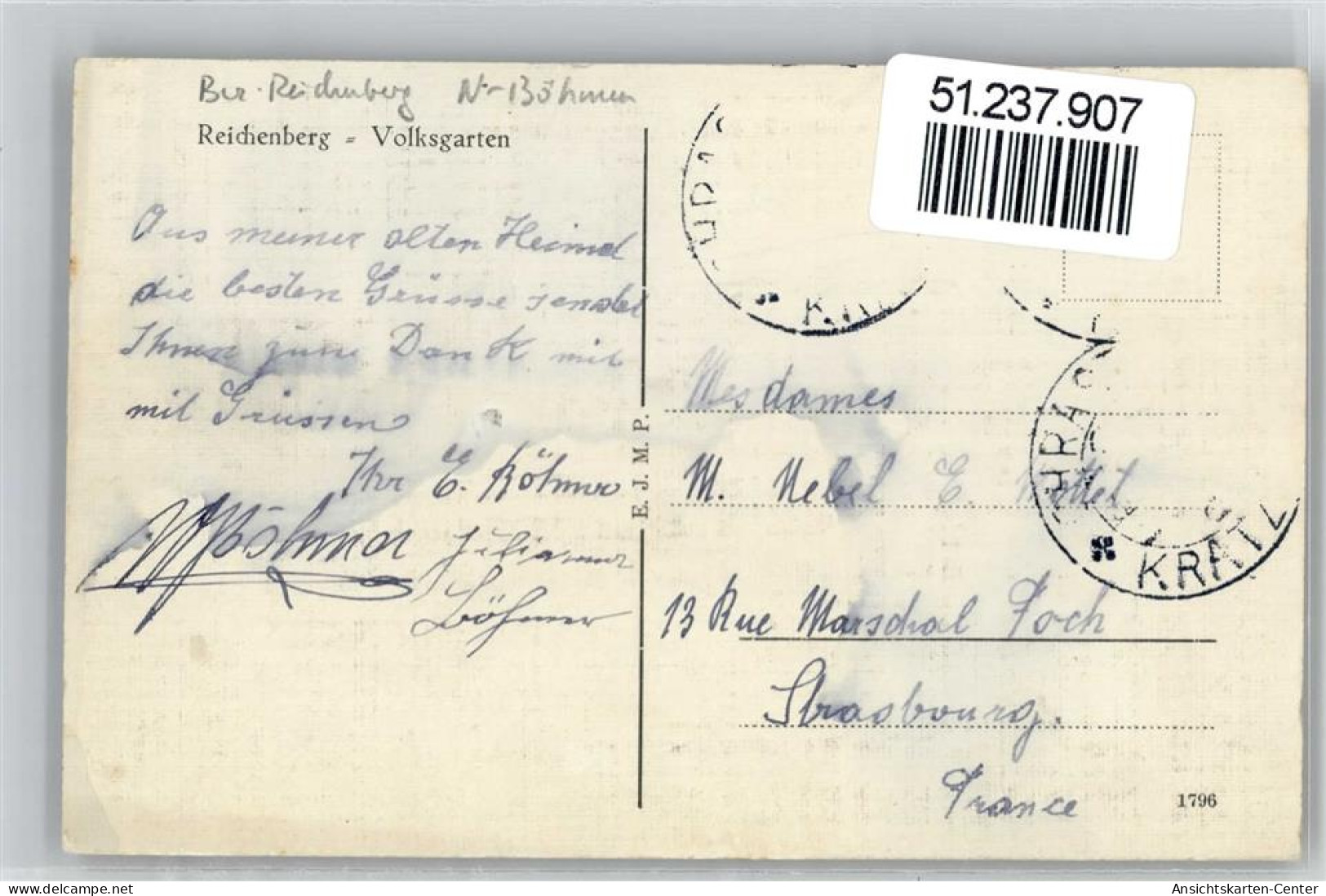 51237907 - Liberec  Reichenberg I. Boehmen - República Checa