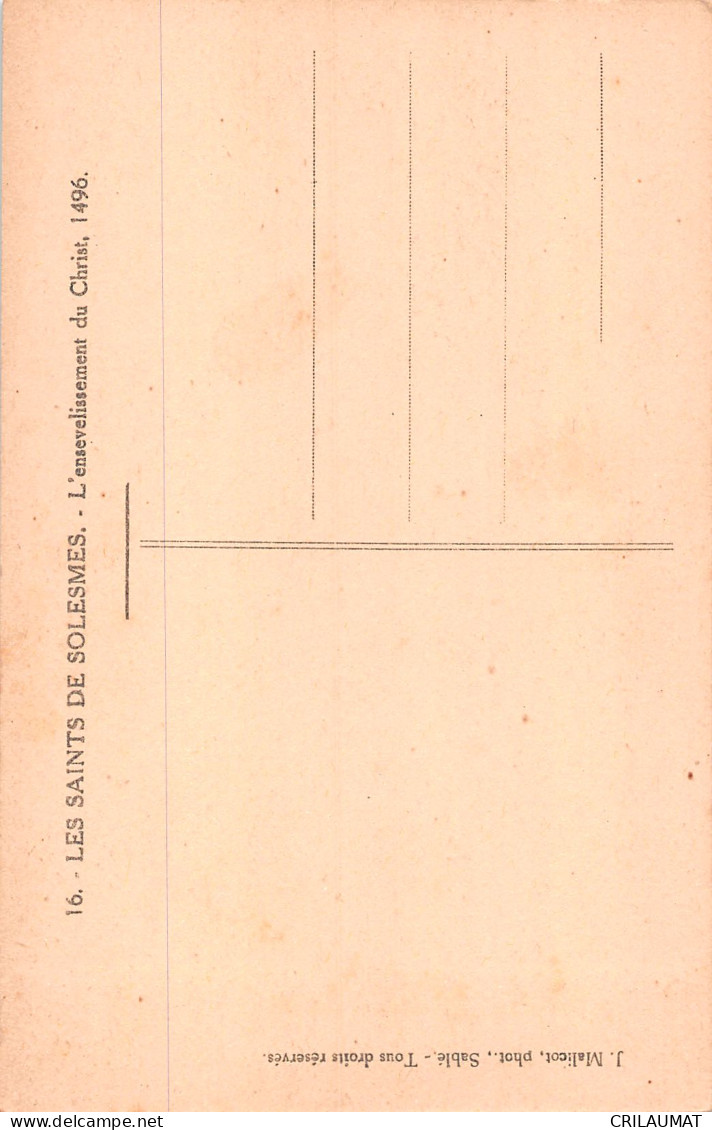 72-SOLESMES-N°LP5114-A/0155 - Solesmes