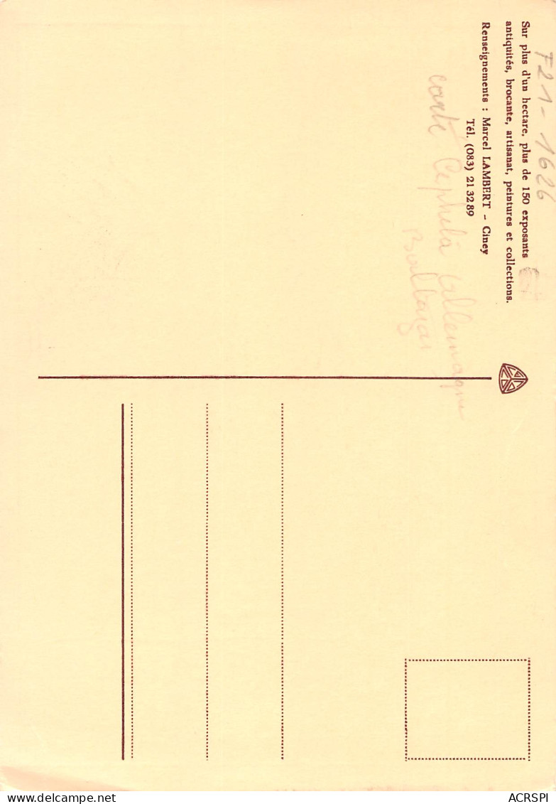 CINEY Grande Foire Du Condroz En 1980 NAMUR  54 (scan Recto Verso)MH2995 - Ciney