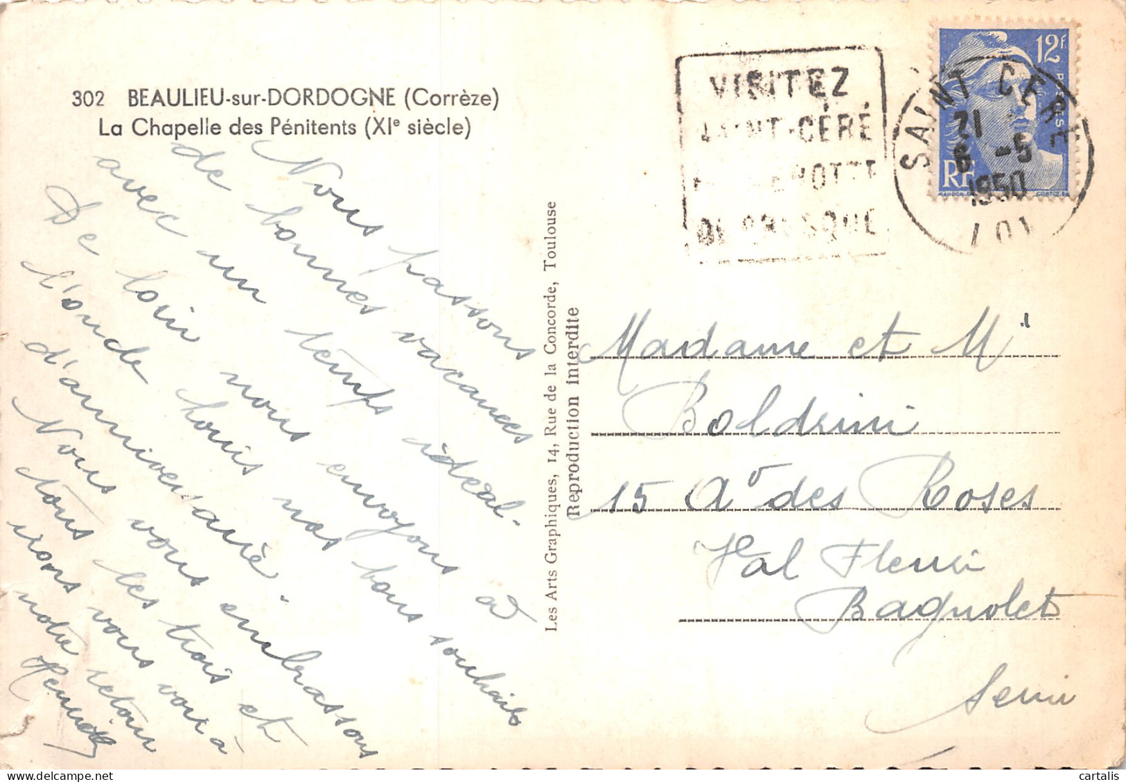 19-BEAULIEU SUR DORDOGNE-N°C4098-D/0105 - Autres & Non Classés