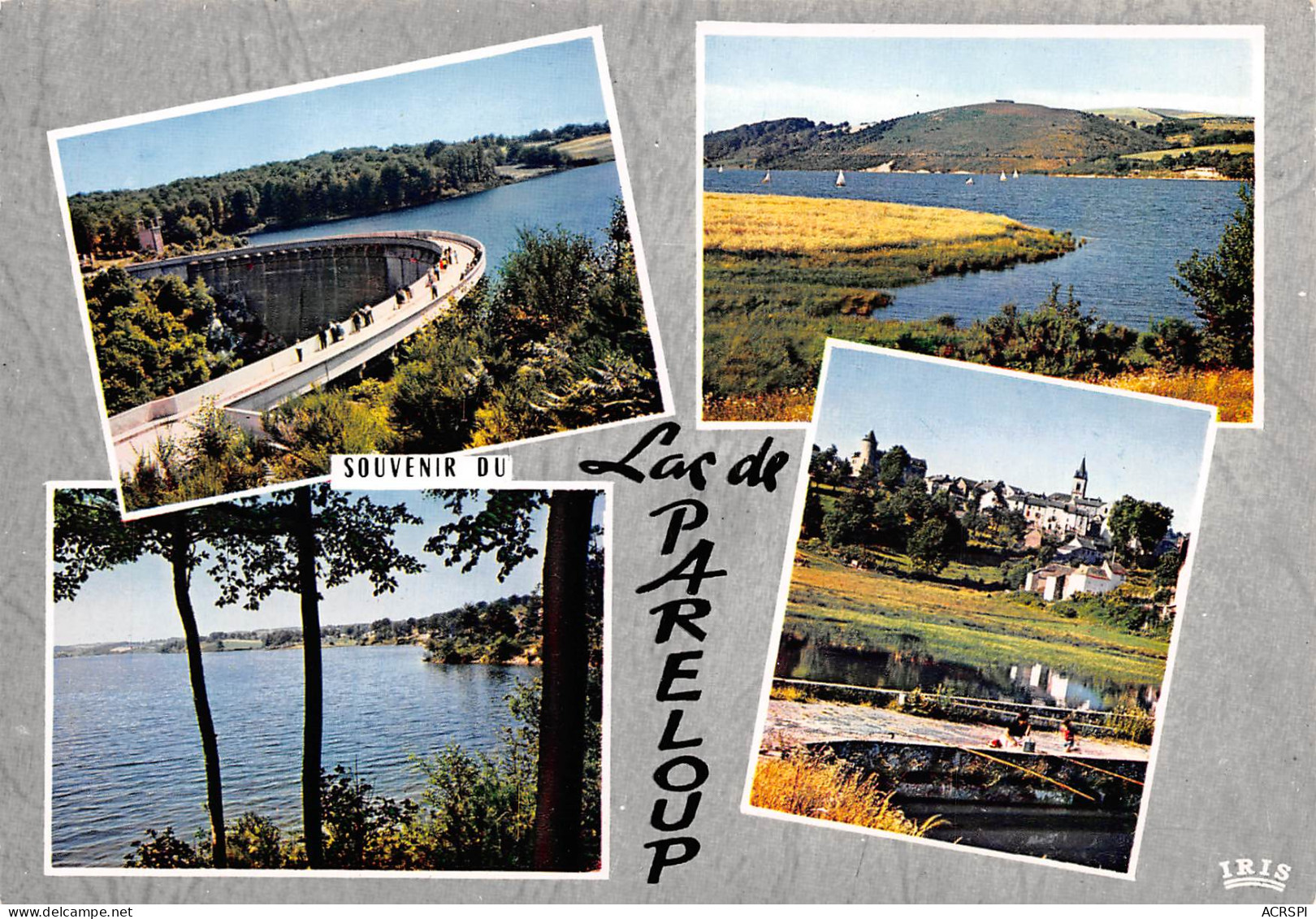 12  Le Lac De PARELOUP  51 (scan Recto Verso)MH2999 - Bozouls