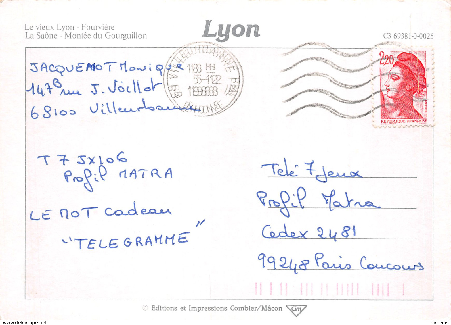 69-LYON-N°C4099-B/0387 - Lyon 1