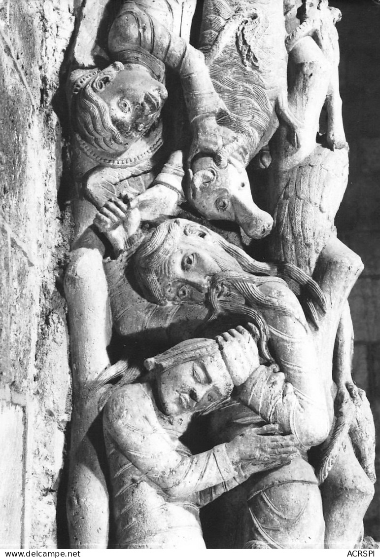 SOUILLAC  église Intérieur Le Sacrifice D' ABRAHAM  28 (scan Recto Verso)MH2904BIS - Souillac
