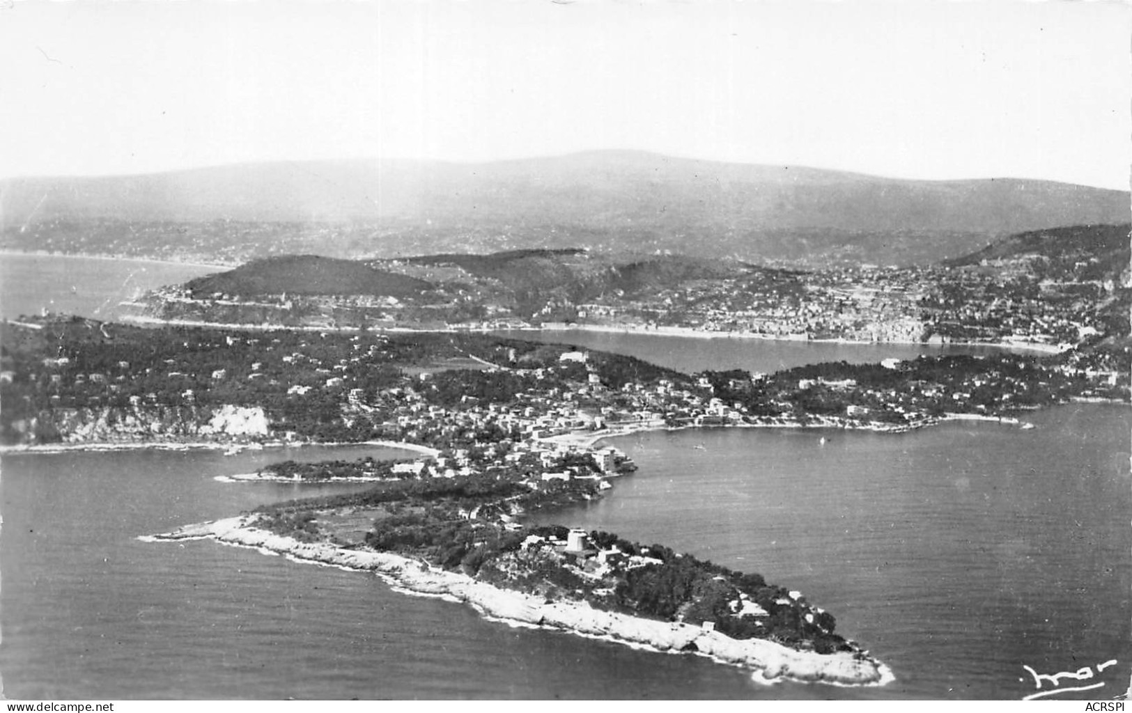 SAINT JEAN CAP FERRAT Vue Aerienne 39  (scan Recto Verso)MH2902UND - Saint-Jean-Cap-Ferrat