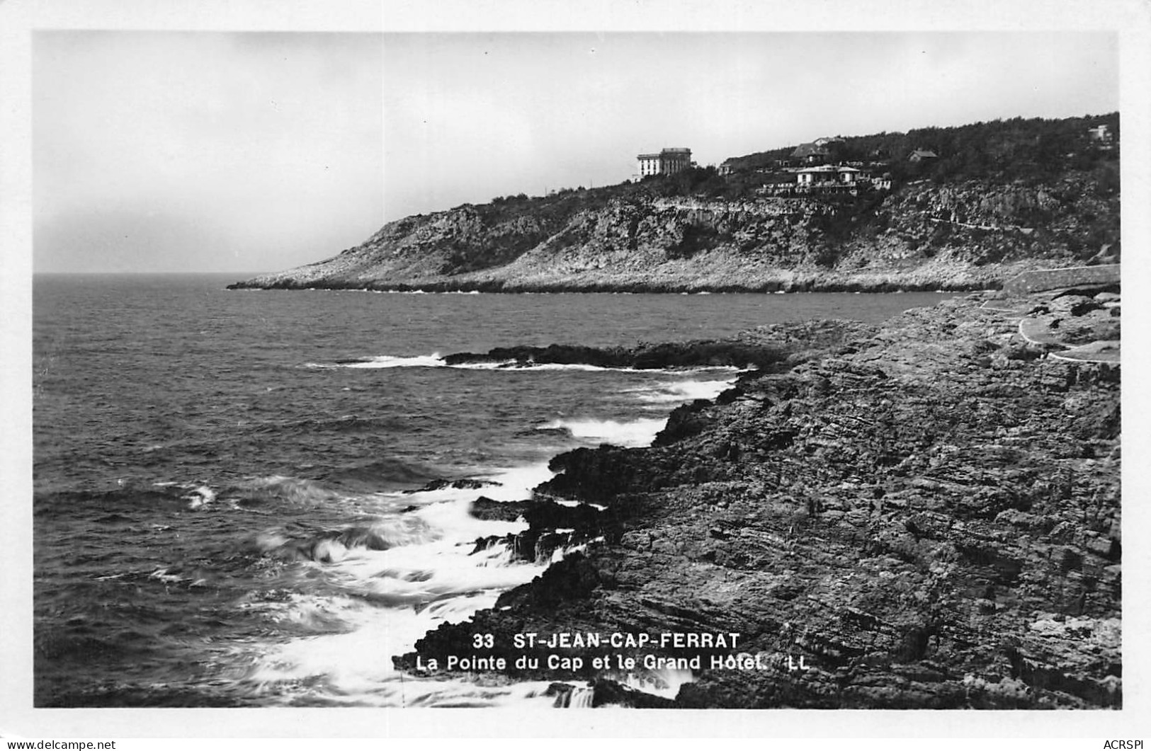 SAINT JEAN CAP FERRAT La Pointe Du Cap Et Le Grand Hotel 38  (scan Recto Verso)MH2902UND - Saint-Jean-Cap-Ferrat