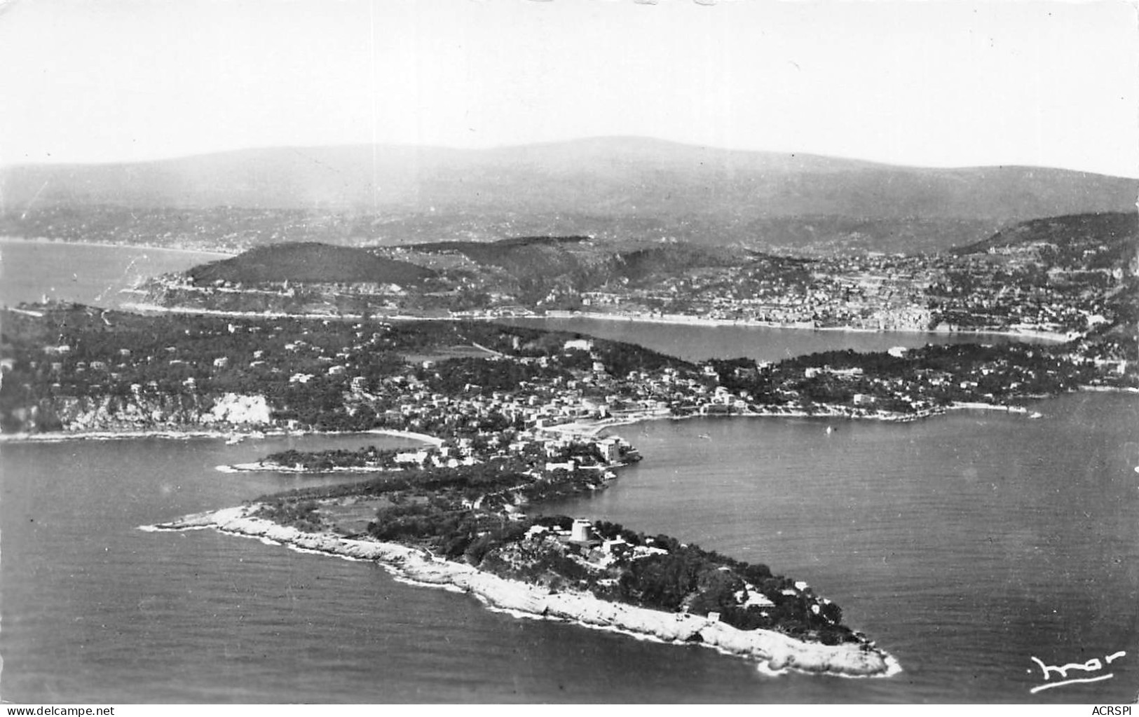 SAINT JEAN CAP FERRAT Vue Aerienne 40  (scan Recto Verso)MH2902UND - Saint-Jean-Cap-Ferrat