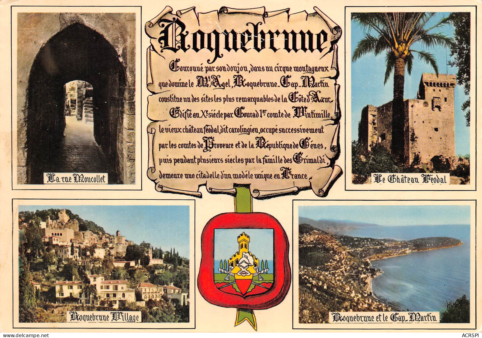 ROQUEBUNE CAP MARTIN Multivue 11  (scan Recto Verso)MH2906BIS - Roquebrune-Cap-Martin