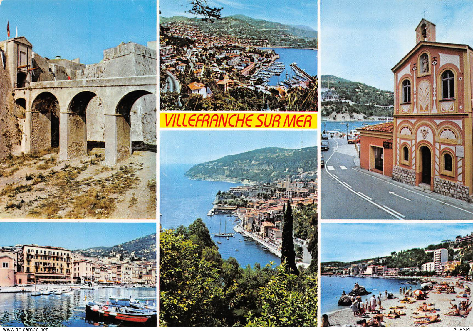 VILLEFRANCHE SUR MER  Multi Vus 18 (scan Recto Verso)MH2906TER - Villefranche-sur-Mer