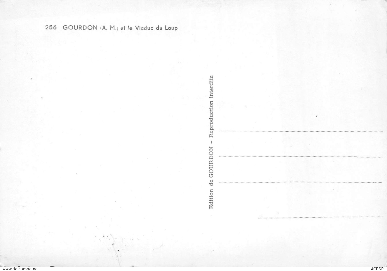 GOURDON Viaduc Du Loup 40 (scan Recto Verso)MH2906TER - Gourdon