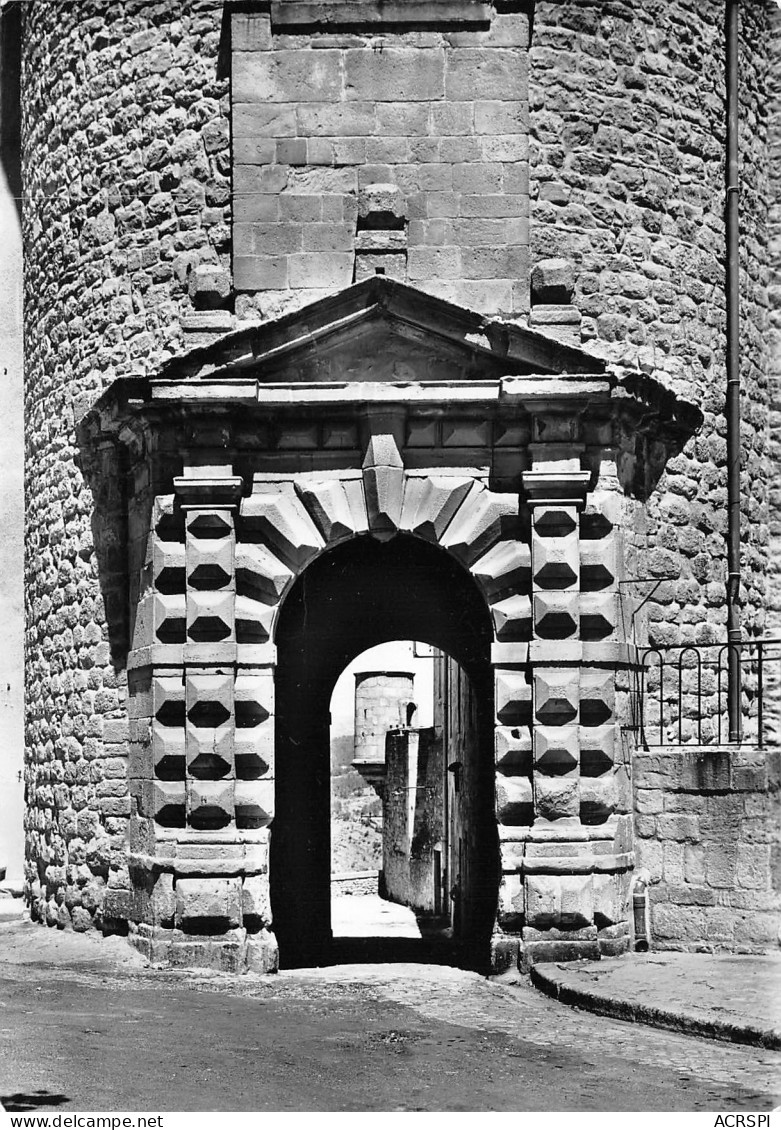 AUBENAS Le Chateau La Porte Louis XIII  3  (scan Recto Verso)MH2910BIS - Aubenas