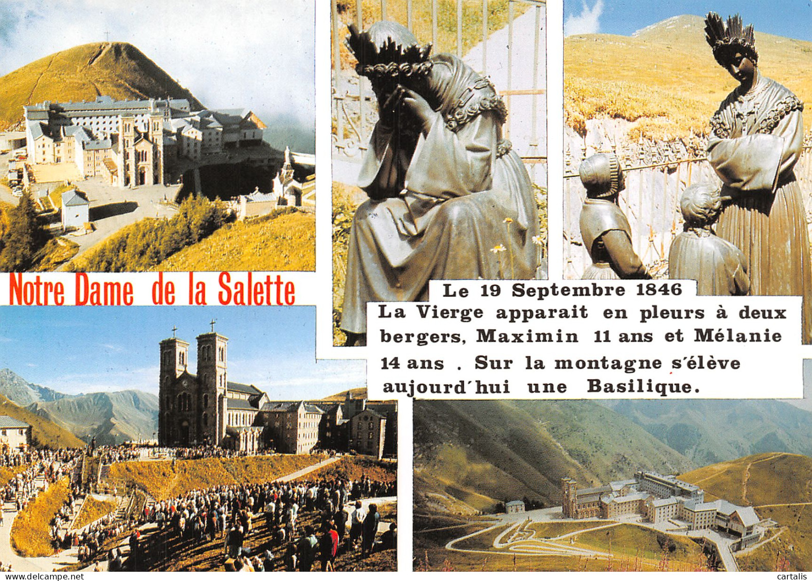 38-LA SALETTE-N°C4099-C/0331 - La Salette