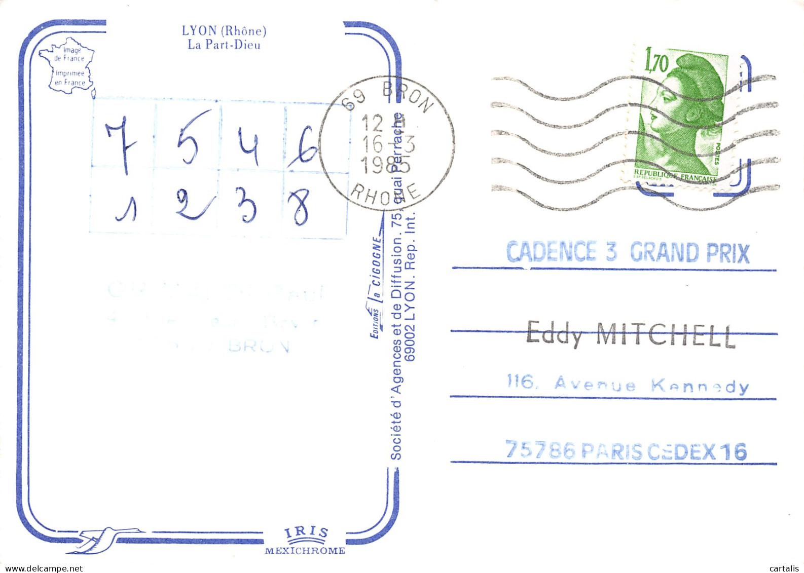 69-LYON-N°C4100-B/0153 - Lyon 1