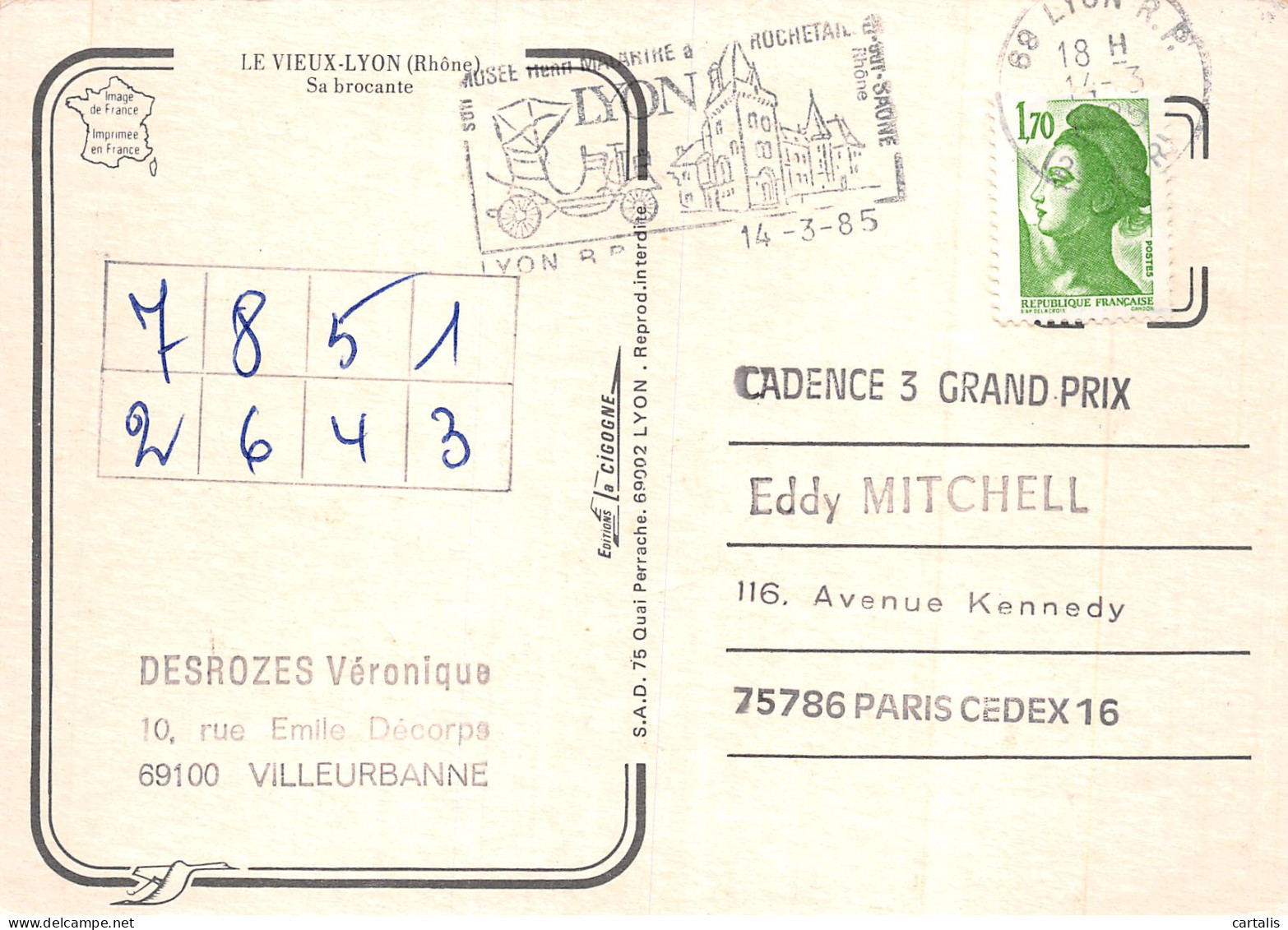 69-LYON-N°C4100-B/0145 - Lyon 1