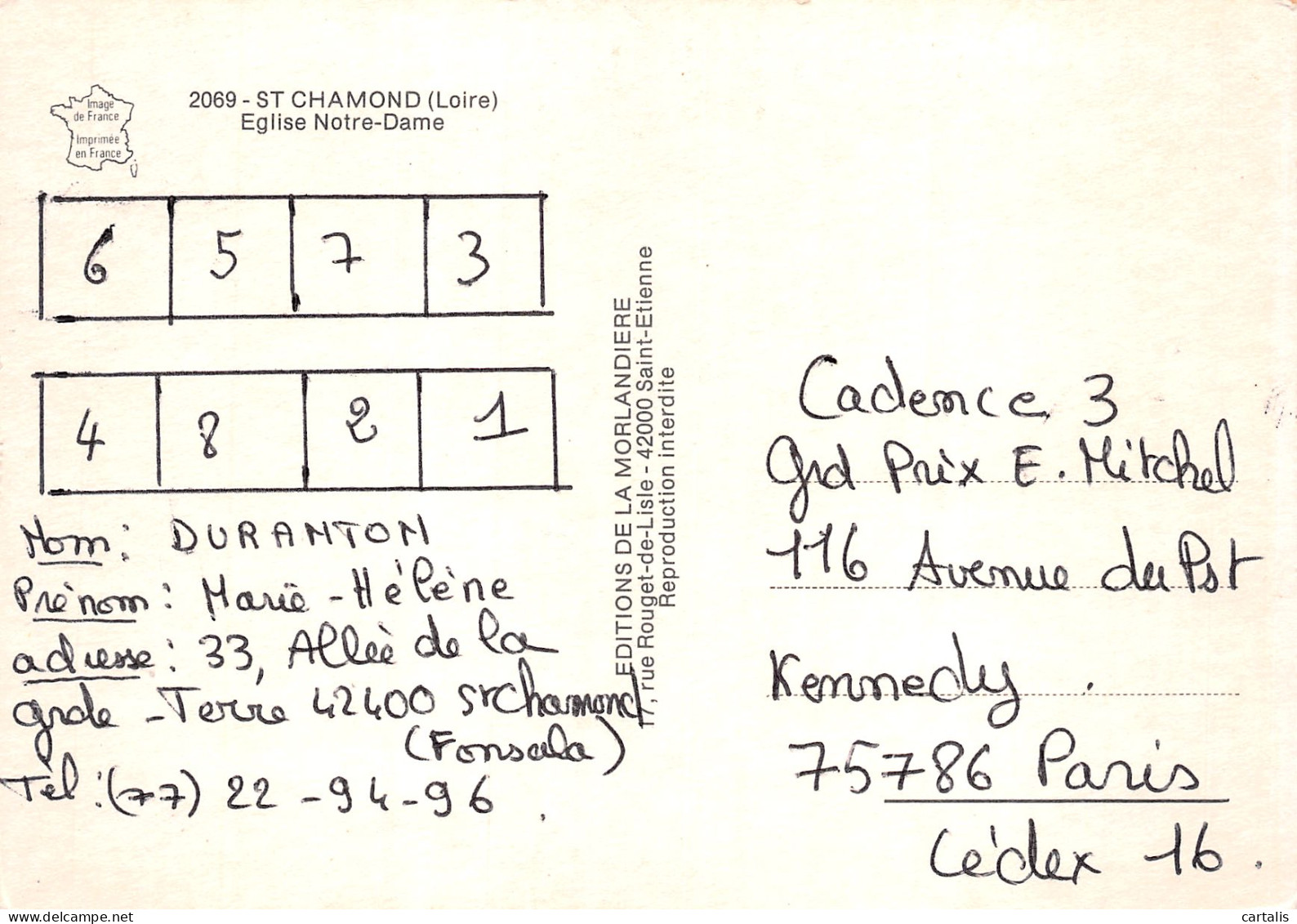 42-SAINT CHAMOND-N°C4100-A/0275 - Saint Chamond