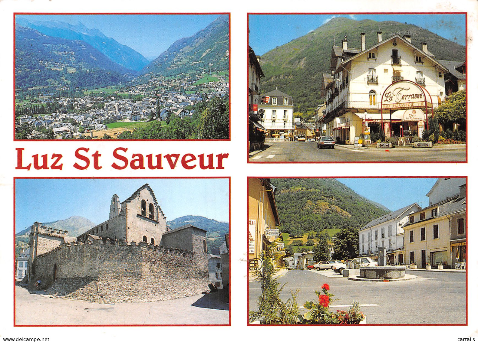 65-LUZ SAINT SAUVEUR-N°C4100-A/0161 - Luz Saint Sauveur