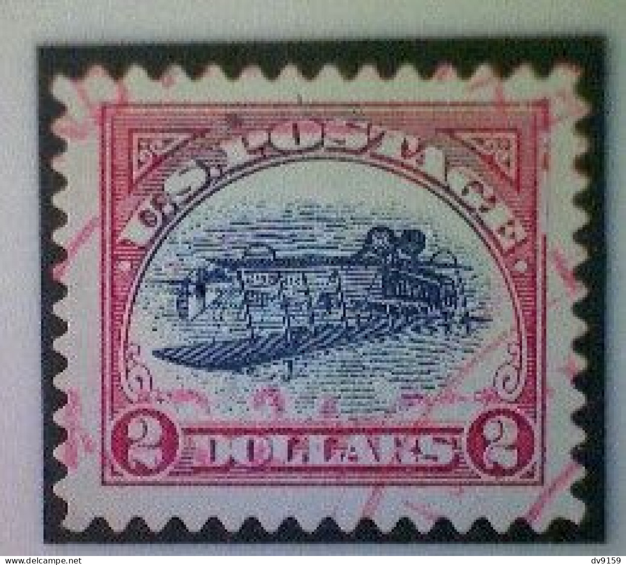 United States, Scott #4806a, Used(o), 2013, Inverted Jenny, Single, $2, Blue, Black, And Red - Oblitérés