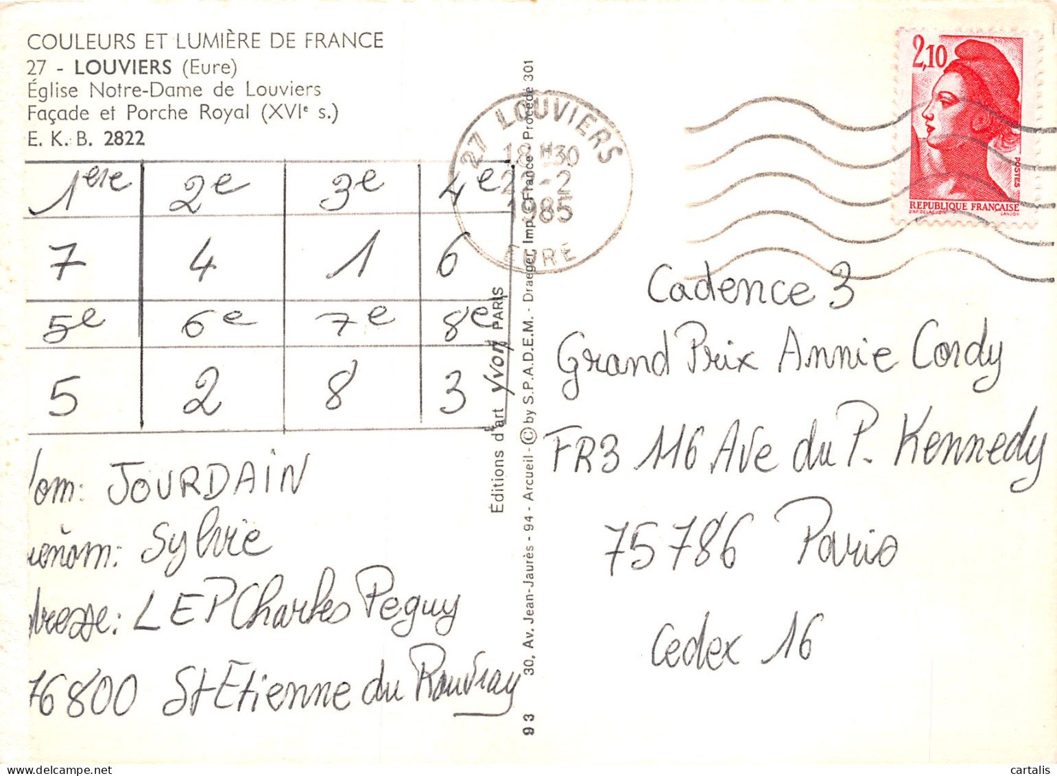 27-LOUVIERS-N°C4100-D/0291 - Louviers