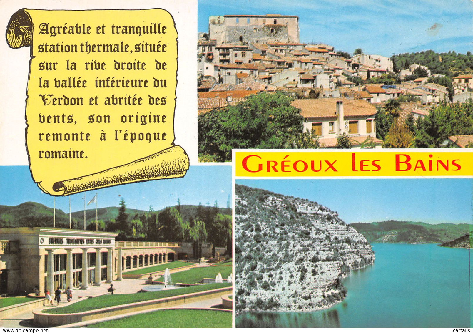 04-GREOUX LES BAINS-N°C4101-A/0331 - Gréoux-les-Bains