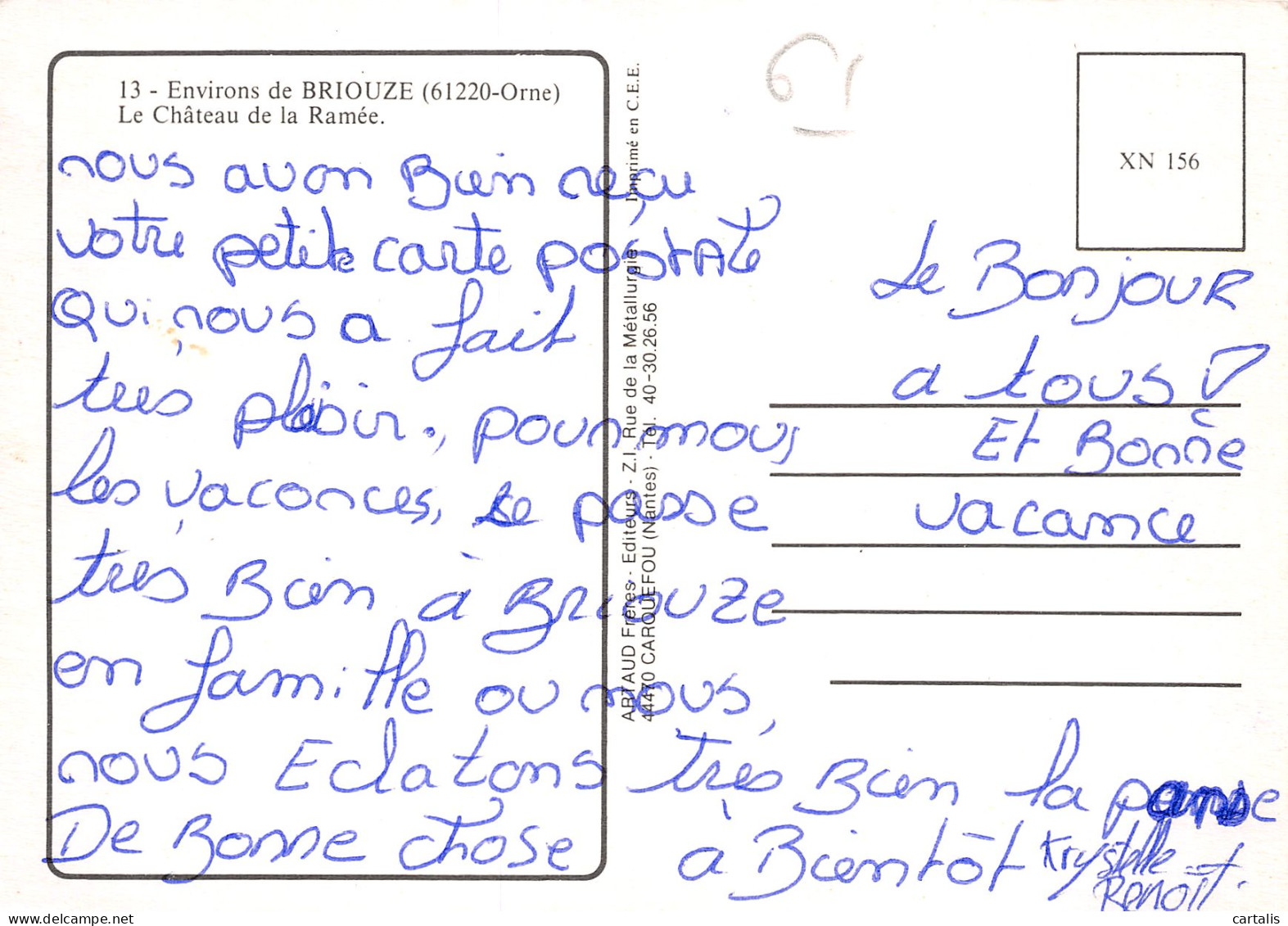 61-BRIOUZE-N°C4101-D/0037 - Briouze