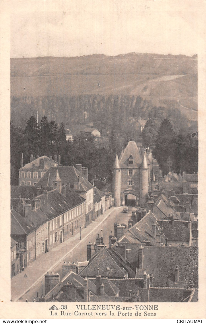 89-VILLENEUVE SUR YONNE-N°LP5116-C/0049 - Villeneuve-sur-Yonne