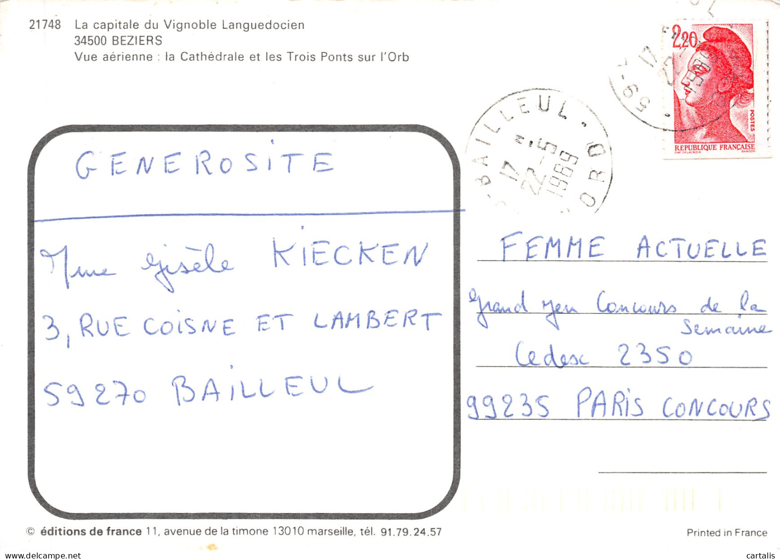 34-BEZIERS-N°C4102-B/0247 - Beziers