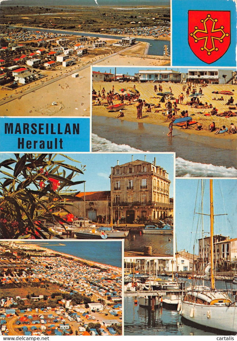 34-MARSEILLAN PLAGE-N°C4102-A/0303 - Marseillan