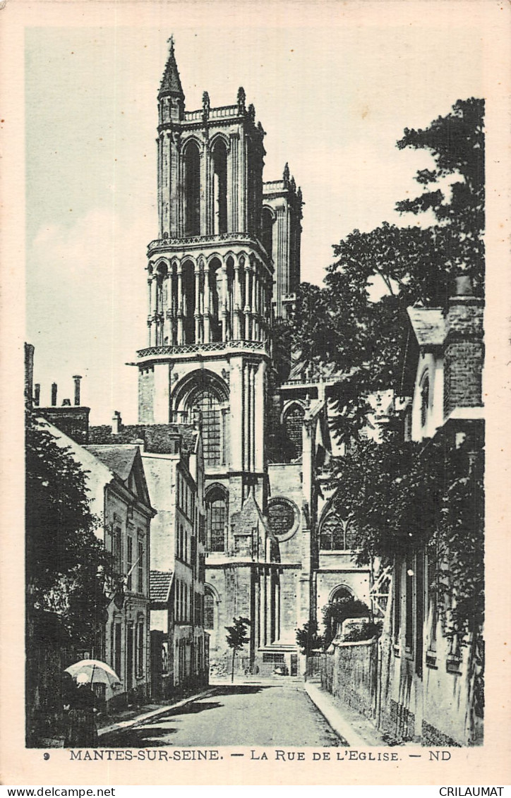 78-MANTES SUR SEINE-N°LP5116-F/0155 - Mantes La Ville