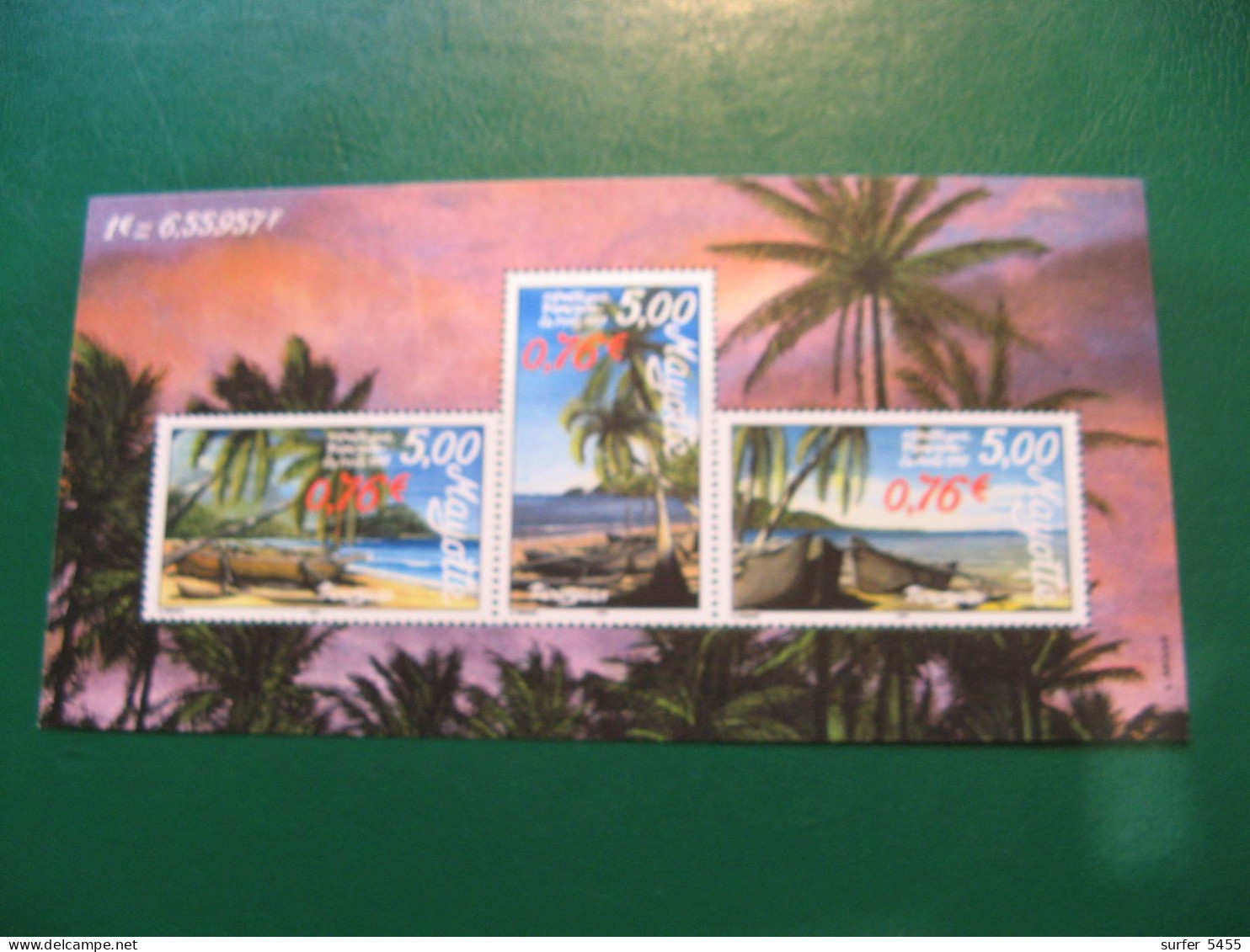 MAYOTTE BLOC FEUILLET N° 2 NEUF** LUXE - MNH - COTE 18,00 EUROS - Neufs
