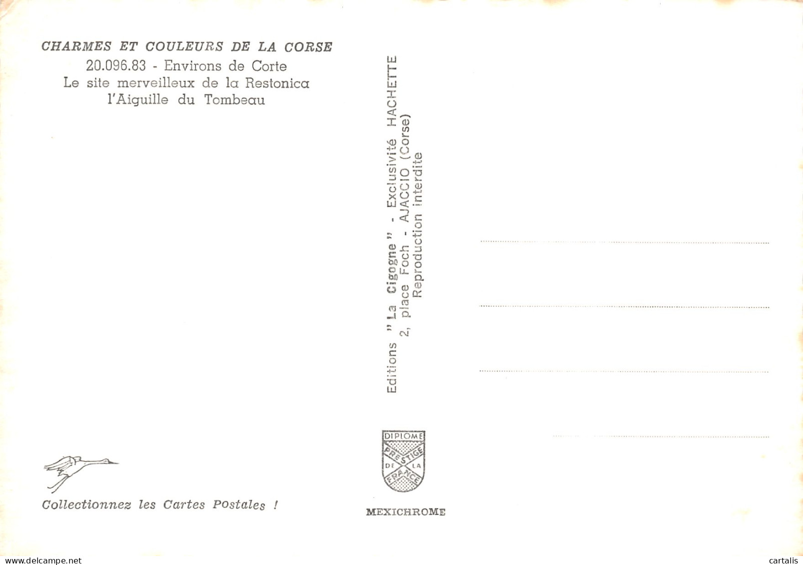 20-CORSE GORGES DE LA RESTONICA-N°C4103-B/0289 - Sonstige & Ohne Zuordnung