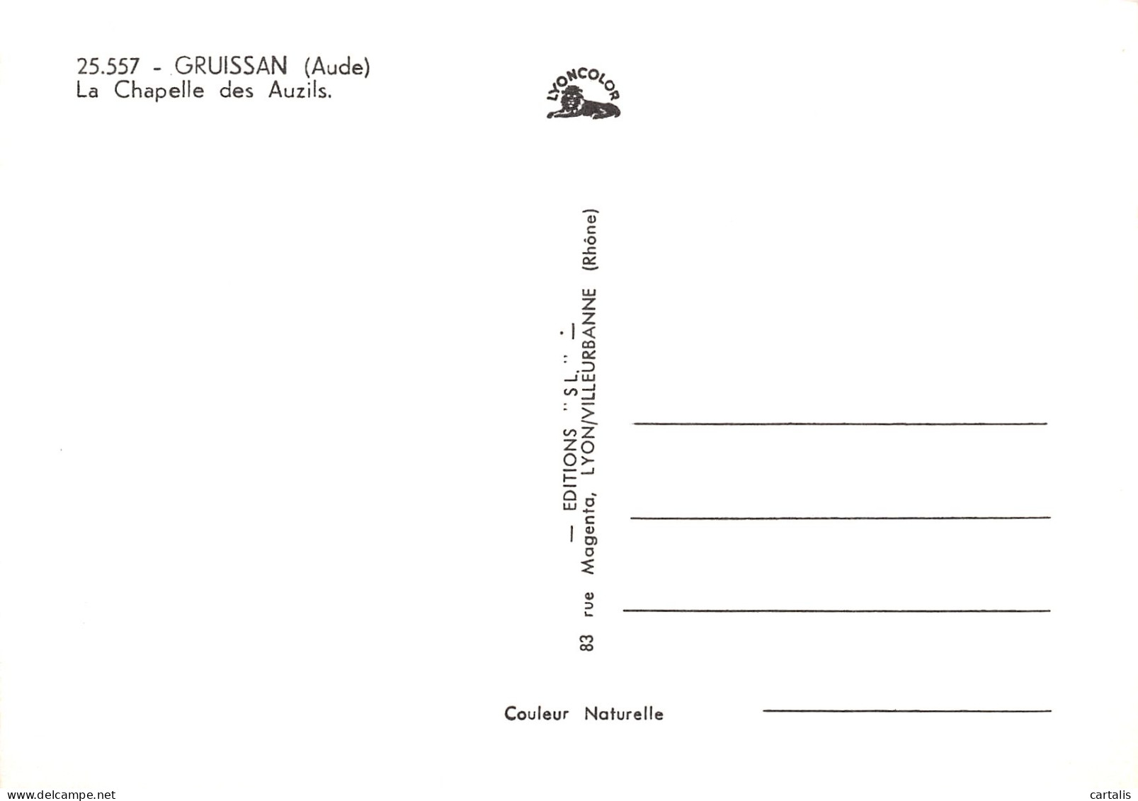 11-GRUISSAN-N°C4103-B/0235 - Autres & Non Classés