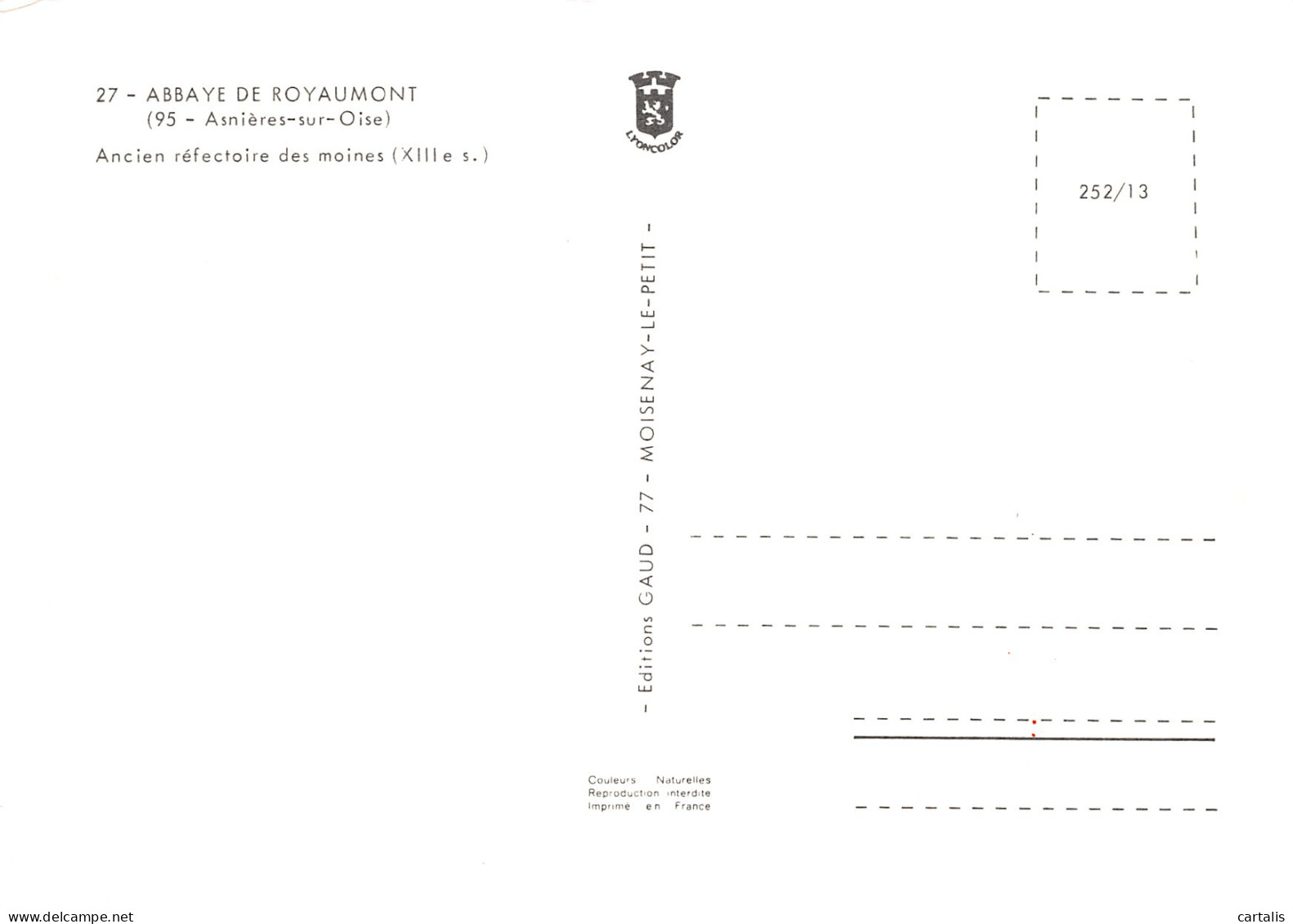 95-ASNIERES SUR OISE-N°C4103-B/0155 - Asnières-sur-Oise