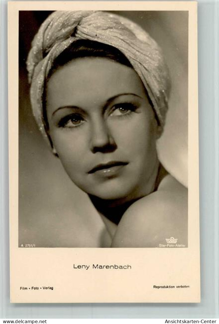 10500907 - Filmverlag Filmfoto A 3751-1 Leny Marenbach - Altri & Non Classificati