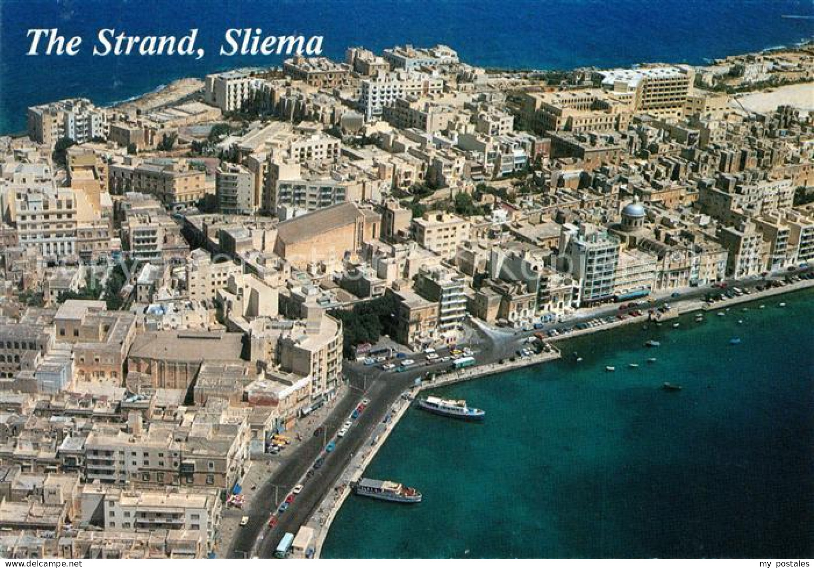 73374417 Sliema The Strand Aerial View Sliema - Malte