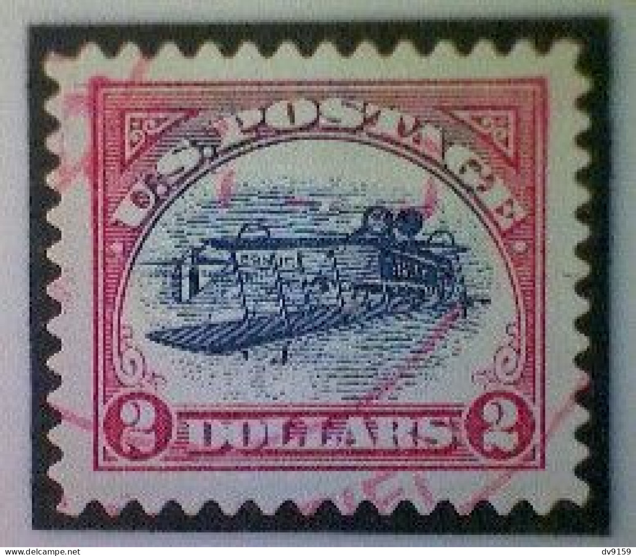 United States, Scott #4806a, Used(o), 2013, Inverted Jenny, Single, $2, Blue, Black, And Red - Gebruikt